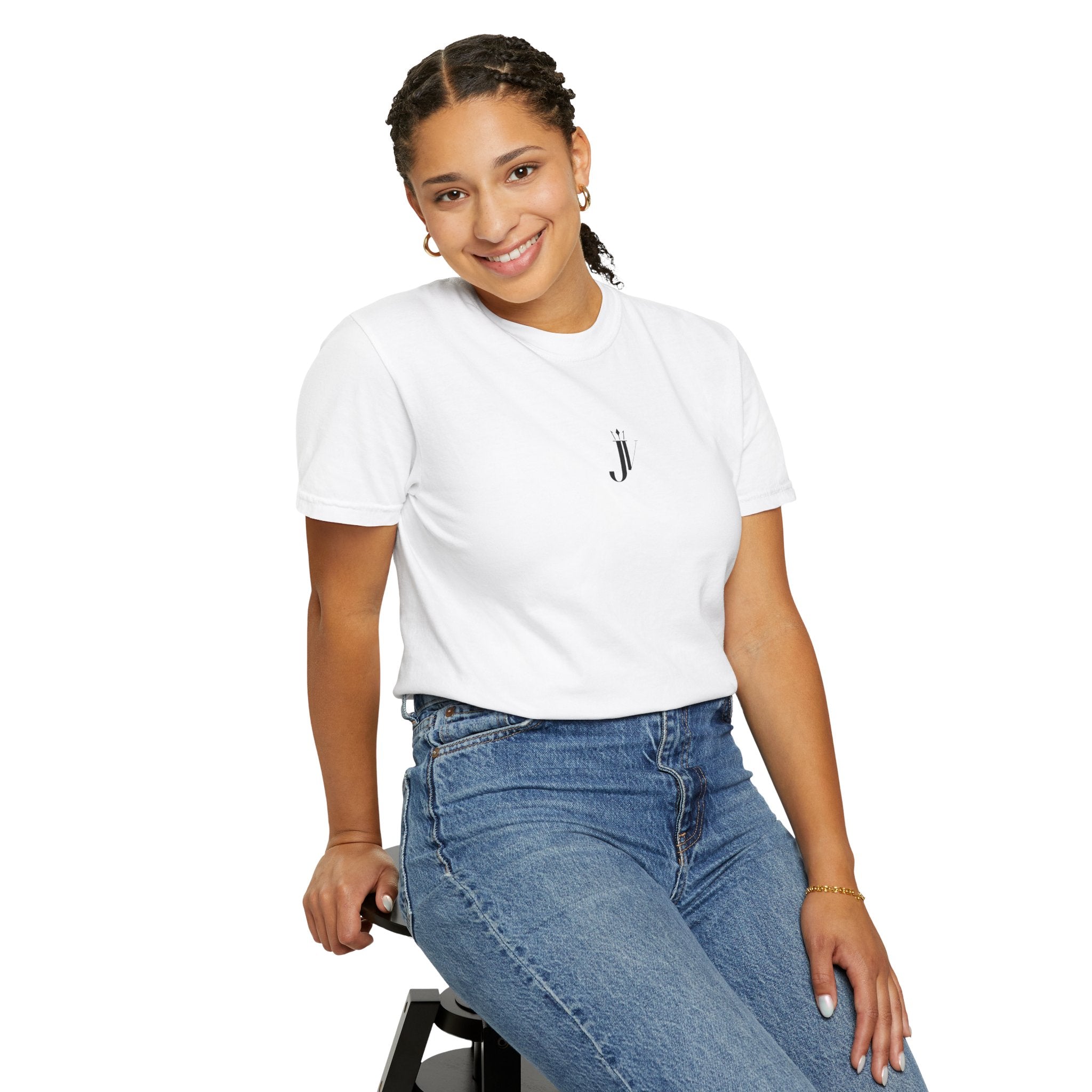 T-SHIRT JUVENN OVERSIZE BLANC