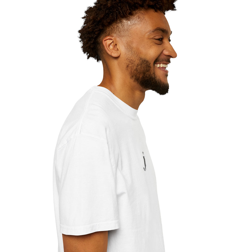 T-SHIRT JUVENN OVERSIZE BLANC