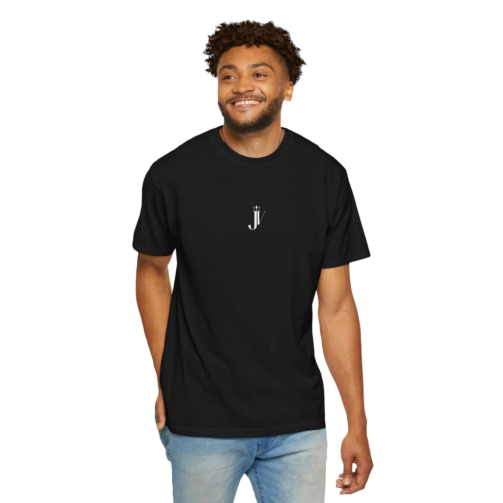 T-SHIRT JUVENN OVERSIZE NOIR DÉLAVÉ