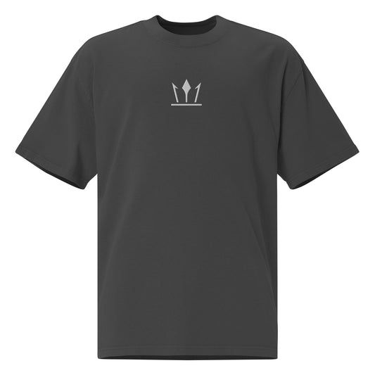 T-shirt oversize délavé JUVENN - Noir - Face